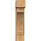 Ekena Millwork Imperial Block Rough Sawn Bracket w/ Offset Brace, Western Red Cedar, 8"W x 24"D x 36"H BKT0806X24X36IMP05RWR - alternate 2